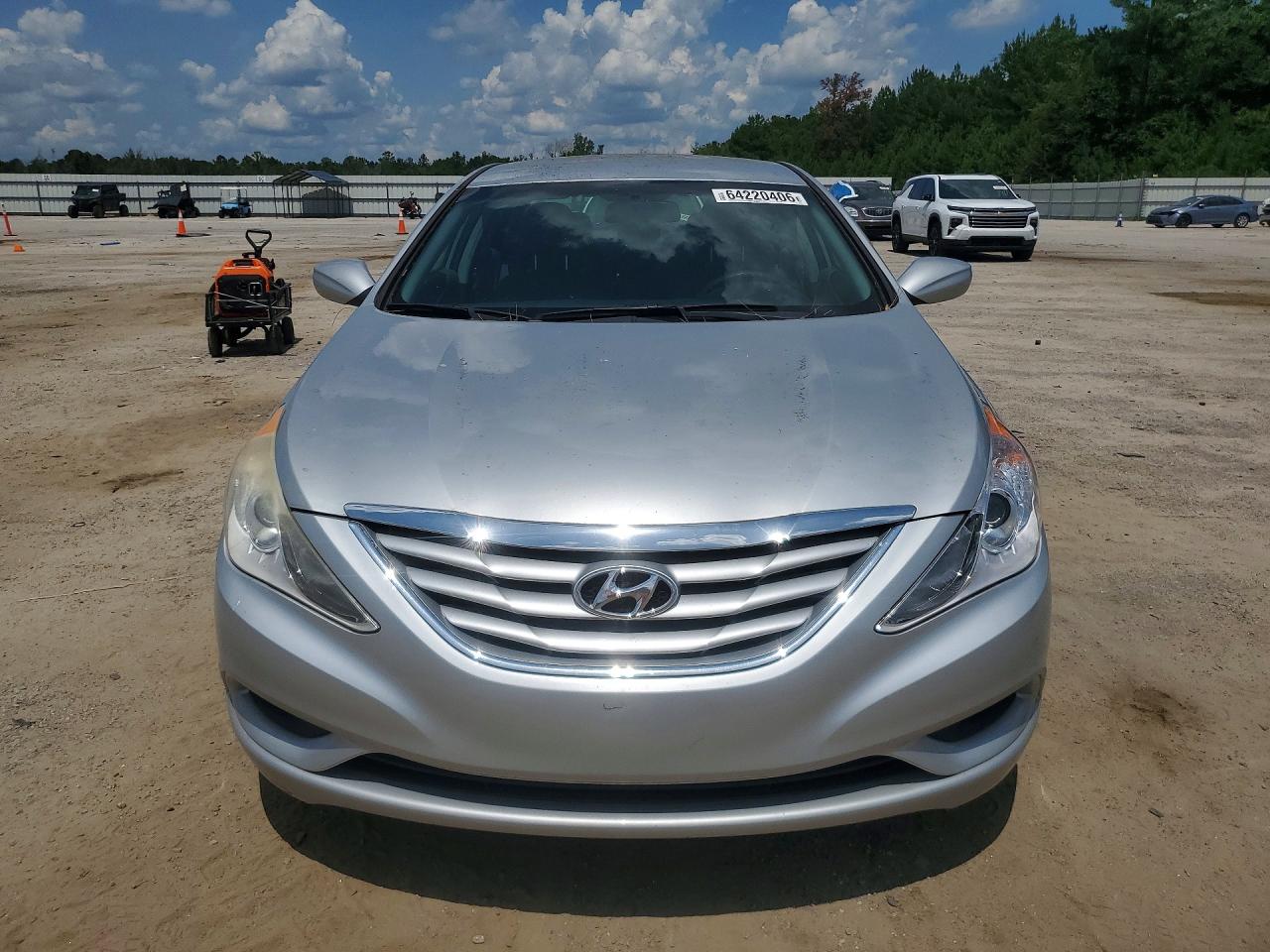 2012 Hyundai Sonata Gls Silver vin: 5NPEB4AC7CH410219