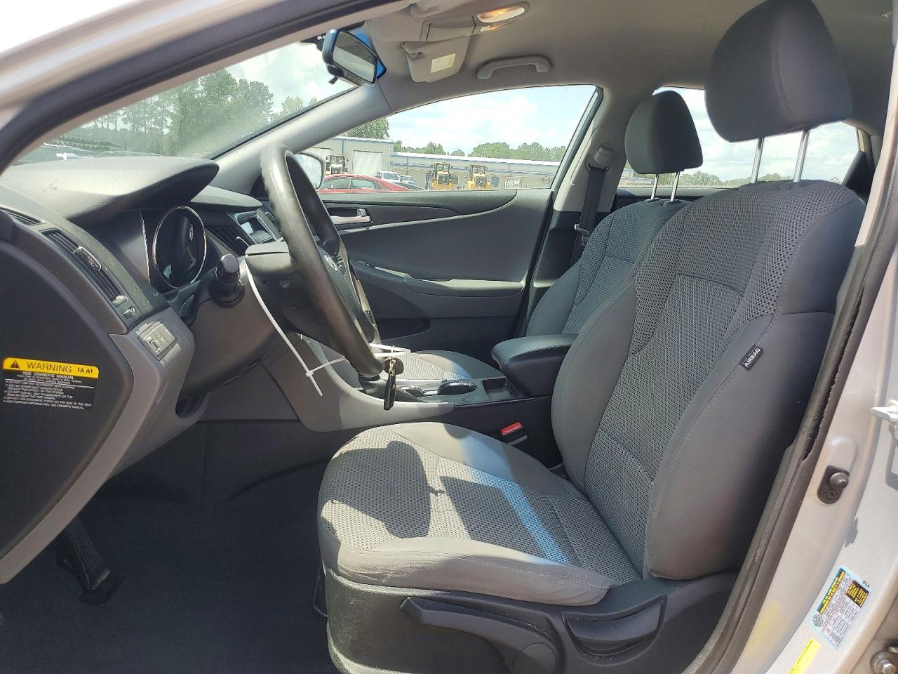2012 Hyundai Sonata Gls Silver vin: 5NPEB4AC7CH410219