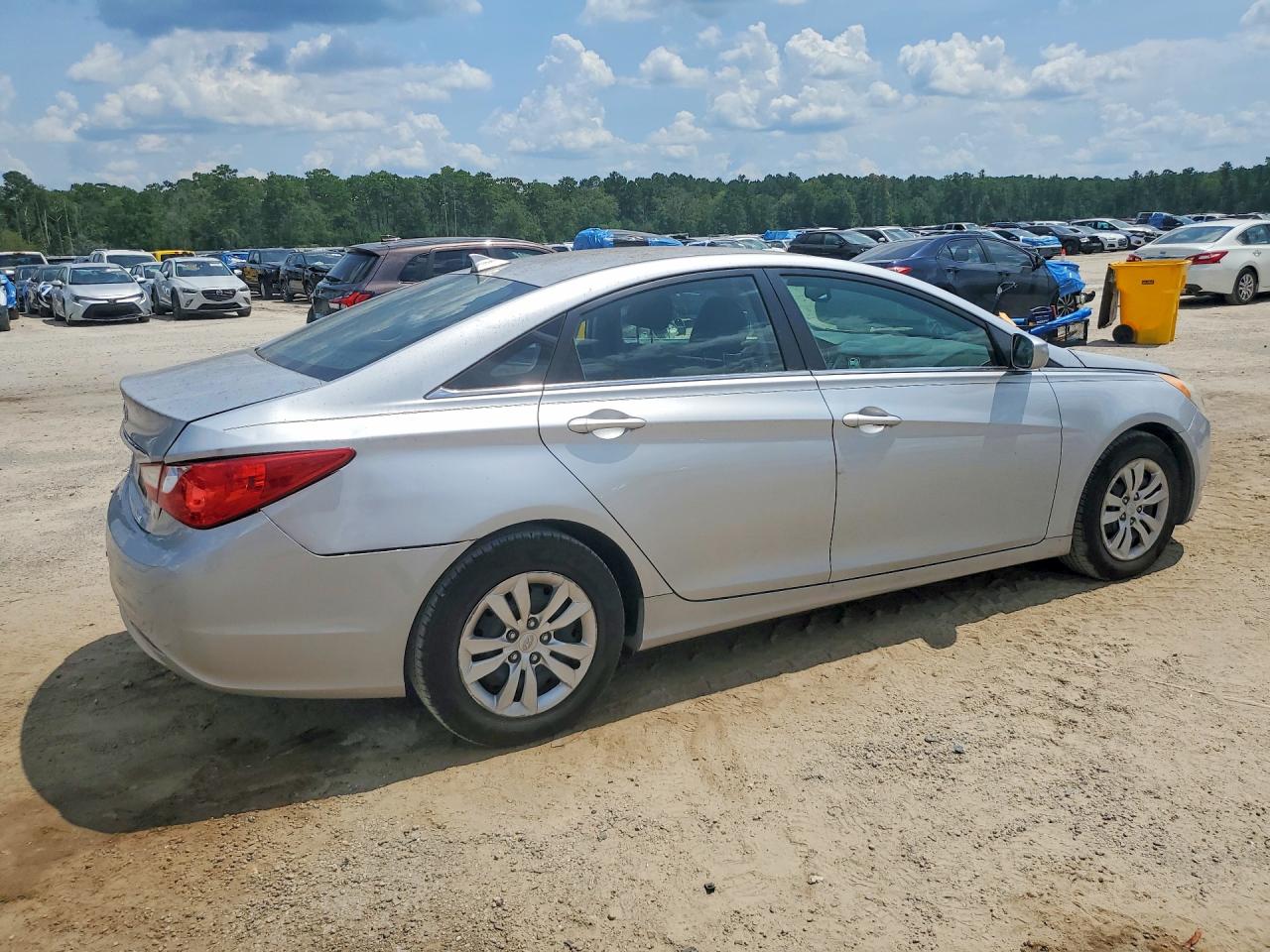 2012 Hyundai Sonata Gls Silver vin: 5NPEB4AC7CH410219