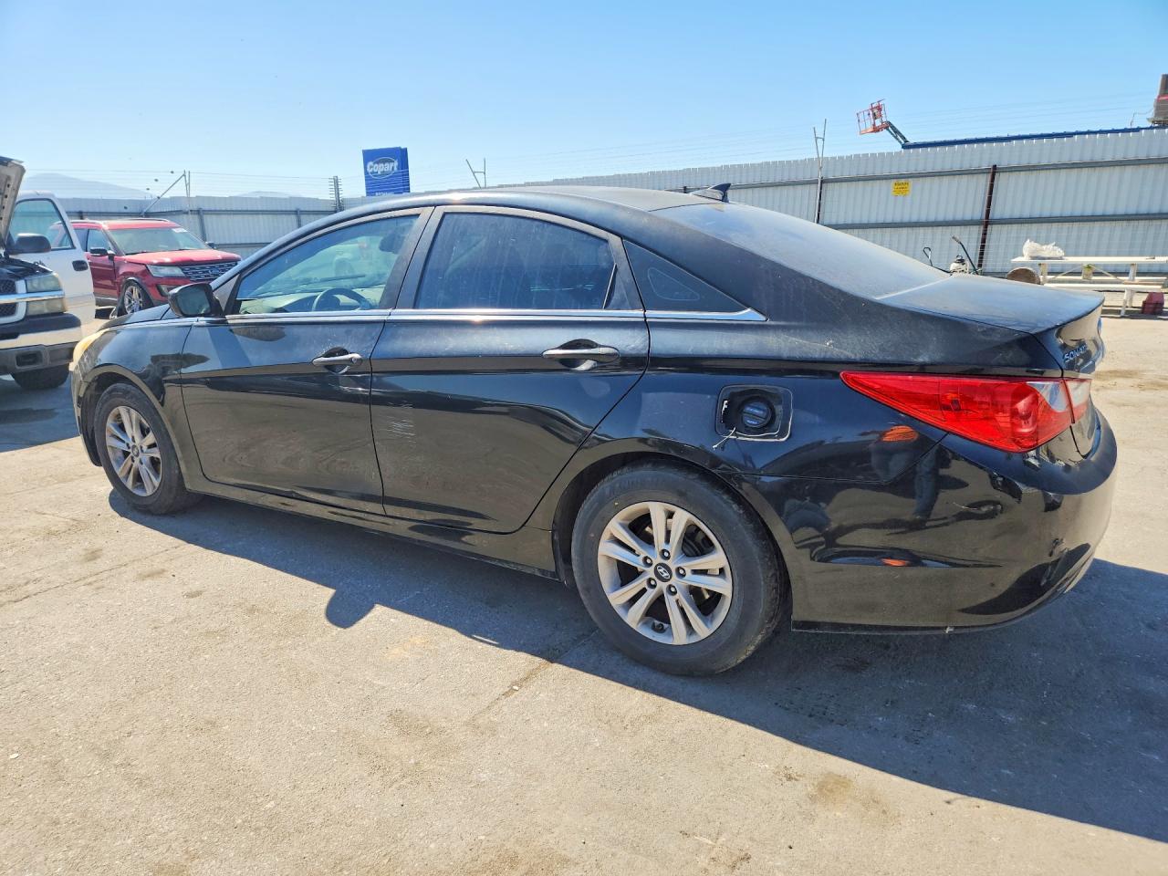 2012 Hyundai Sonata Gls Black vin: 5NPEB4AC7CH411967