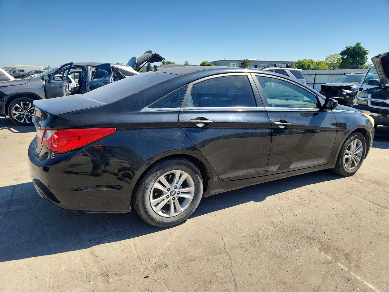 2012 Hyundai Sonata Gls Black vin: 5NPEB4AC7CH411967