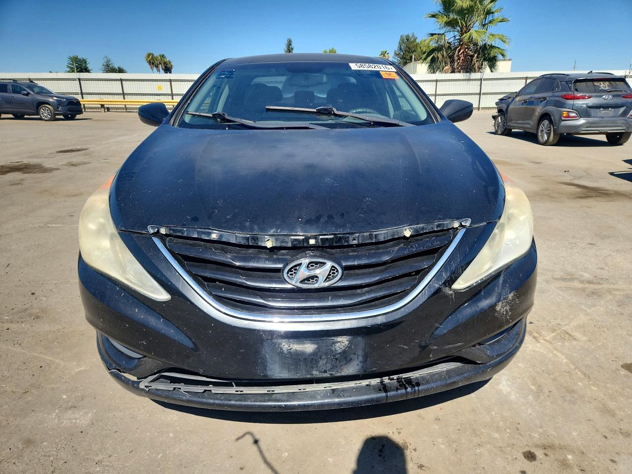 2012 Hyundai Sonata Gls Black vin: 5NPEB4AC7CH411967