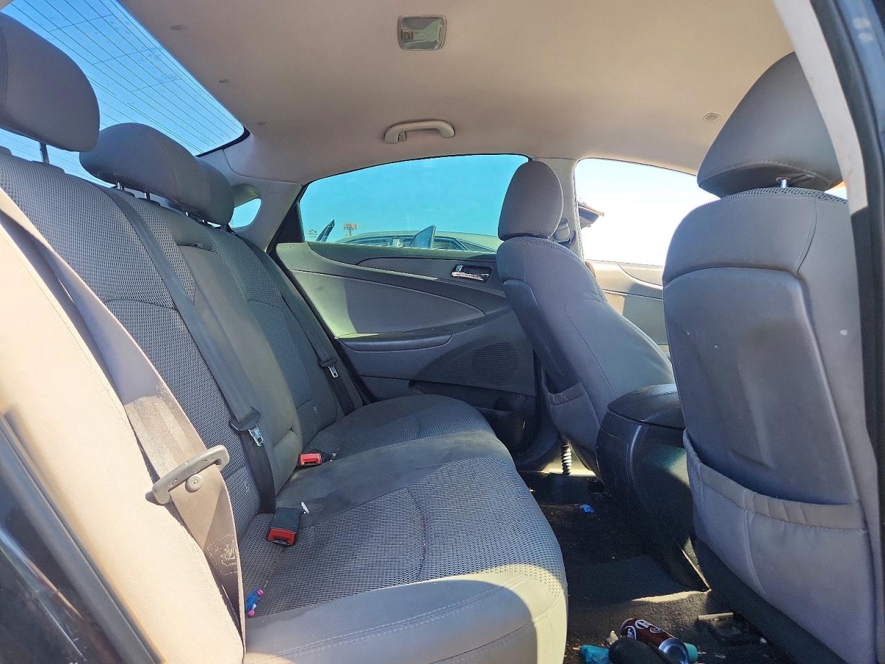 2012 Hyundai Sonata Gls Black vin: 5NPEB4AC7CH411967
