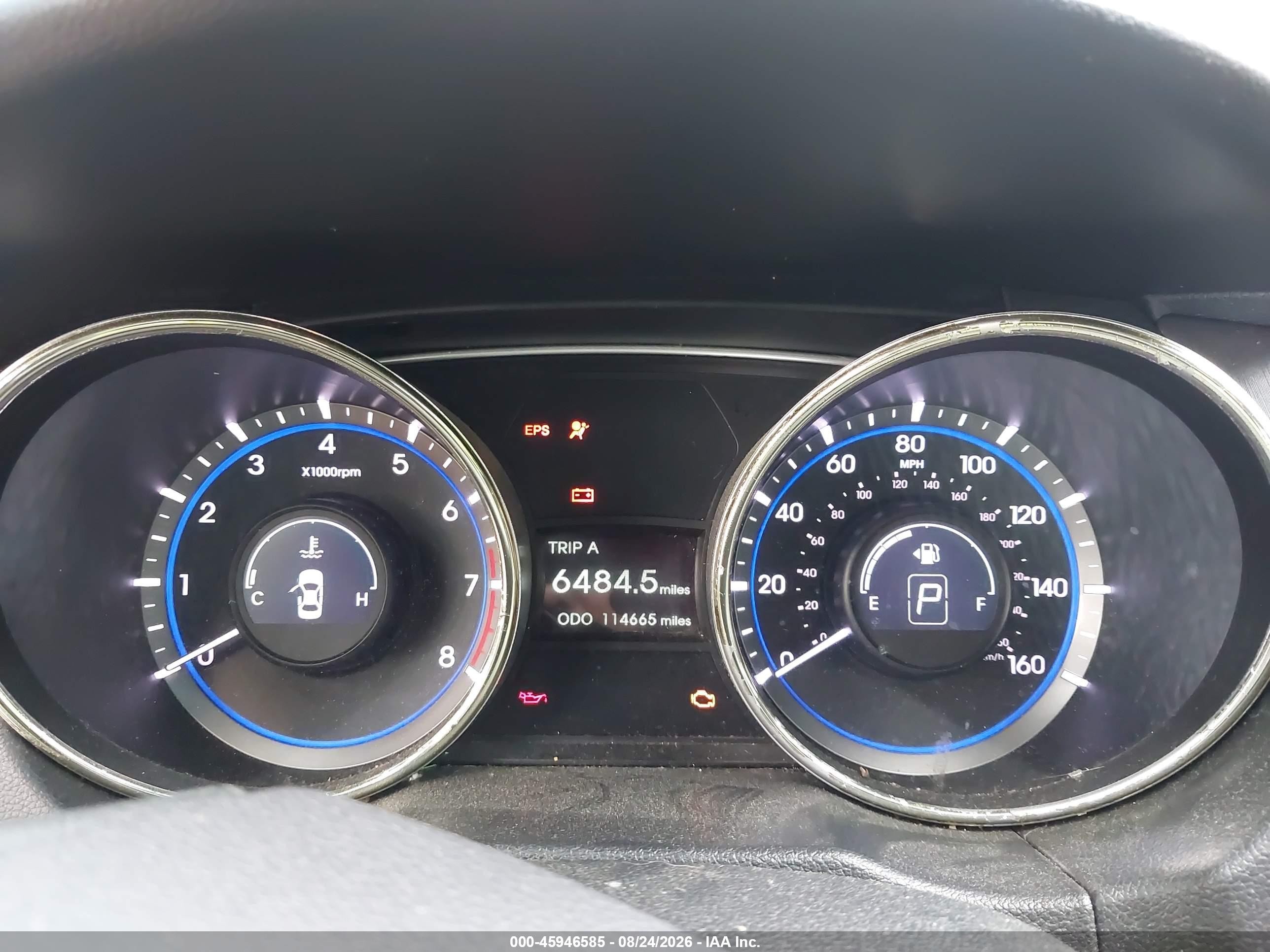 2012 Hyundai Sonata Gls Silver vin: 5NPEB4AC7CH412441