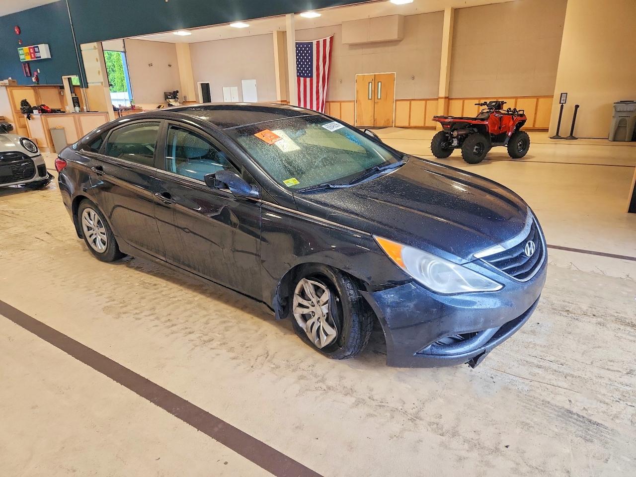 2012 Hyundai Sonata Gls Blue vin: 5NPEB4AC7CH414853
