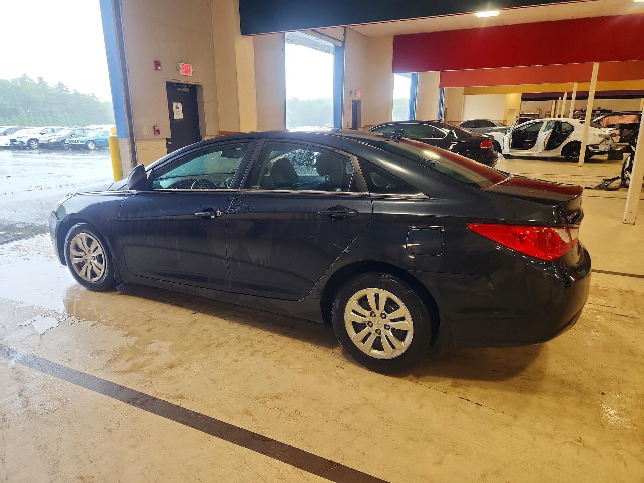 2012 Hyundai Sonata Gls Blue vin: 5NPEB4AC7CH414853