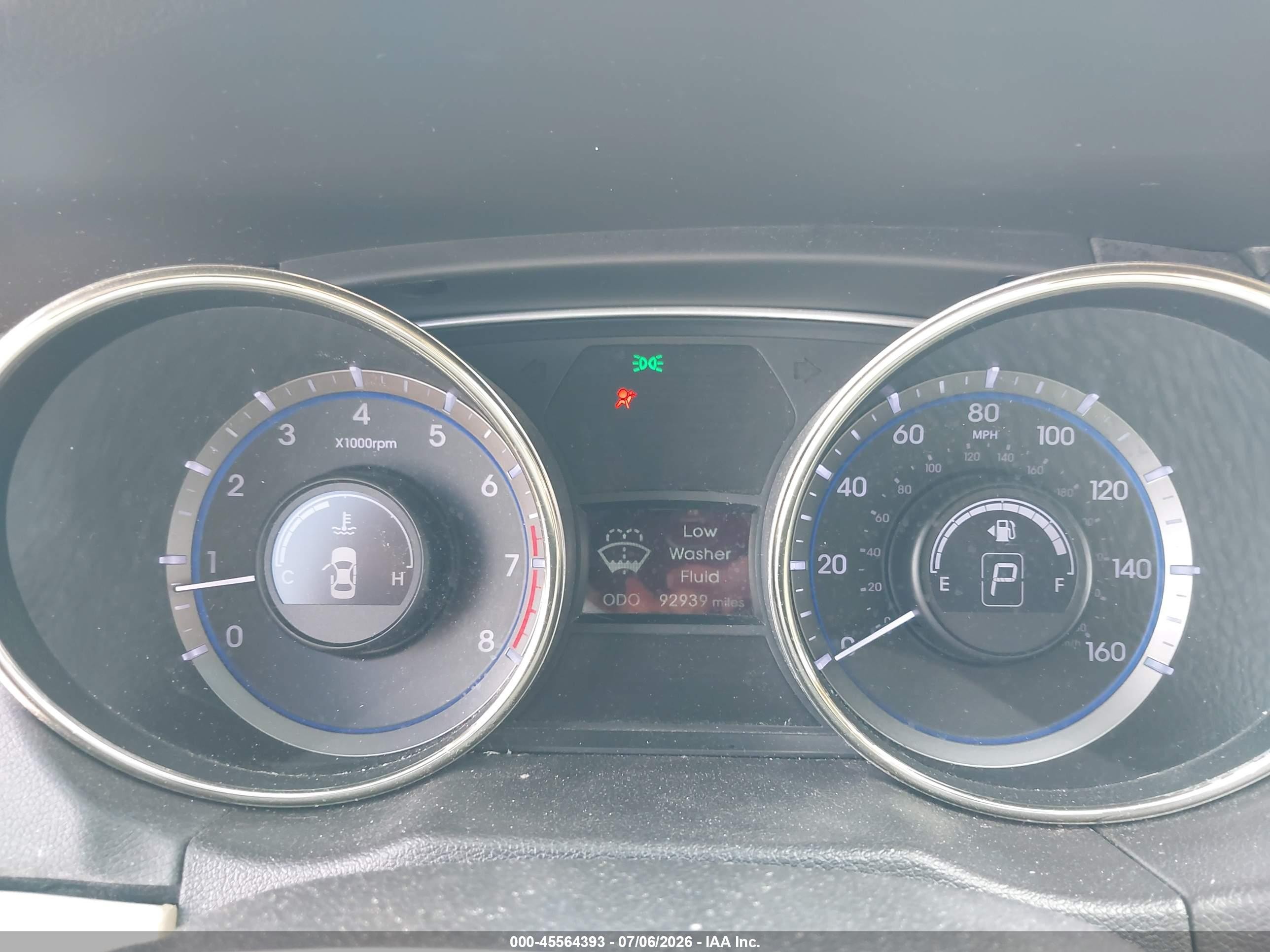2012 Hyundai Sonata Gls White vin: 5NPEB4AC7CH419244