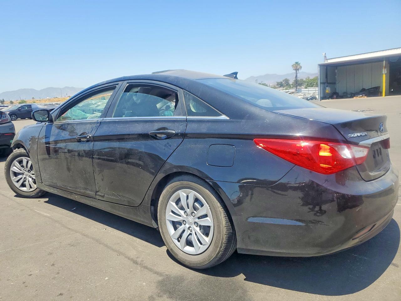 2012 Hyundai Sonata Gls Black vin: 5NPEB4AC7CH436139