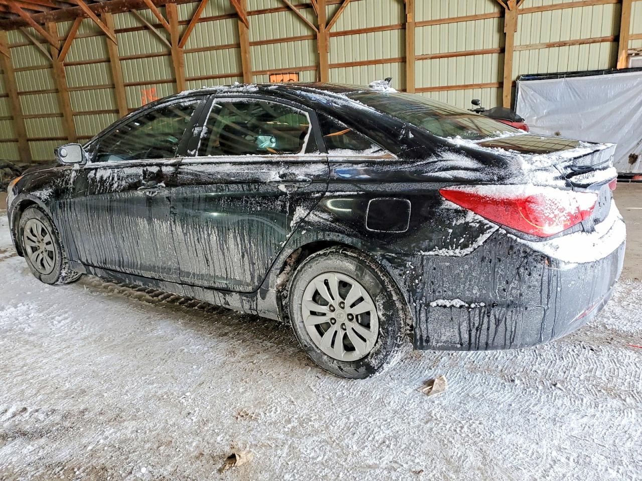 2012 Hyundai Sonata Gls Black vin: 5NPEB4AC7CH438084