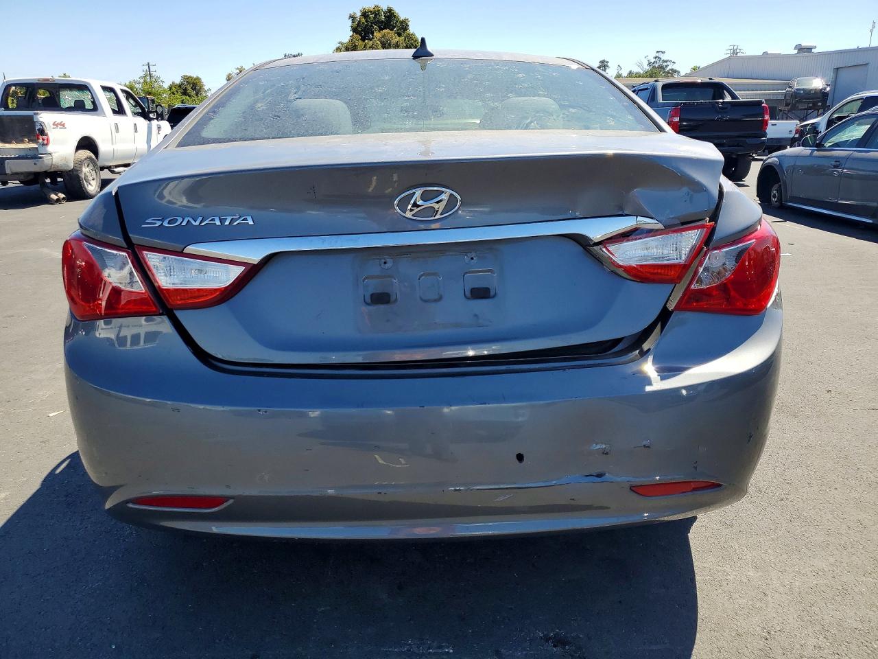 2012 Hyundai Sonata Gls Gray vin: 5NPEB4AC7CH440966