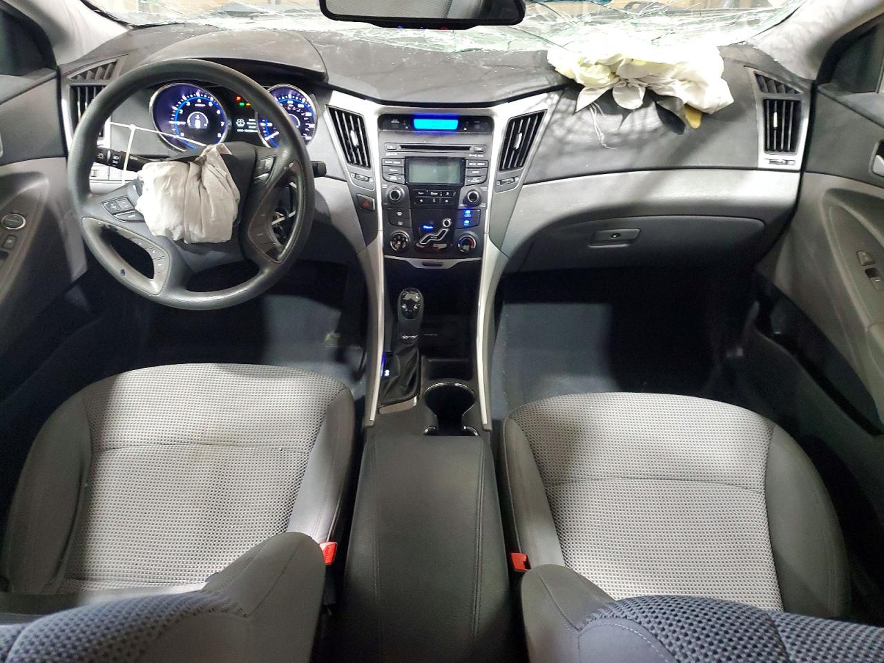 2012 Hyundai Sonata Gls Gray vin: 5NPEB4AC7CH448503
