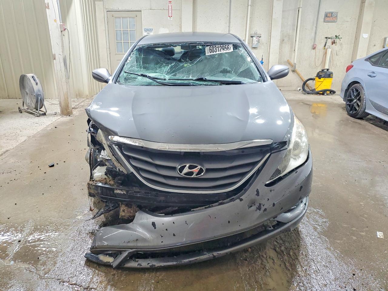 2012 Hyundai Sonata Gls Gray vin: 5NPEB4AC7CH448503