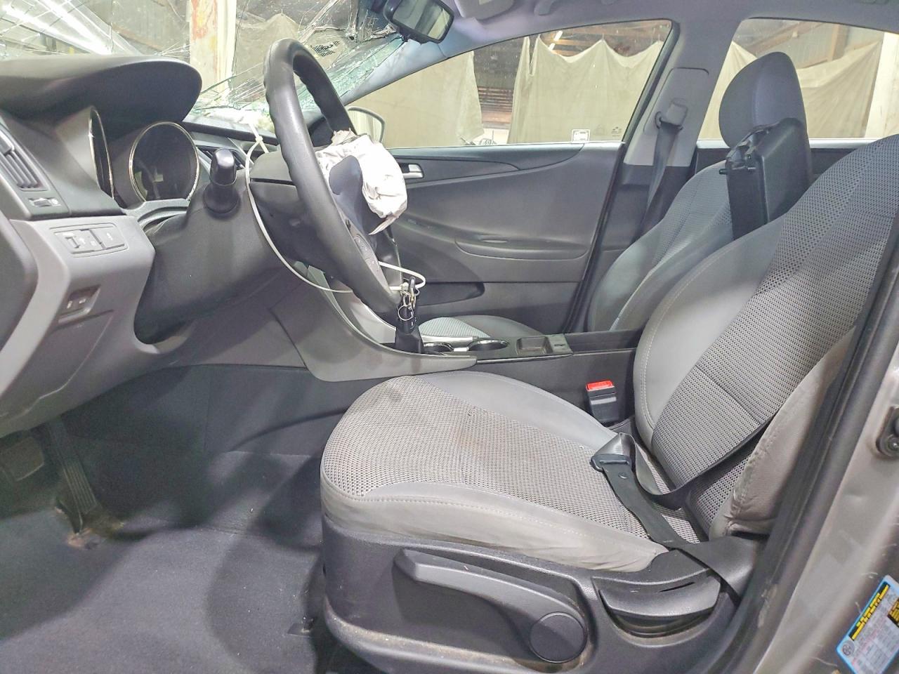 2012 Hyundai Sonata Gls Gray vin: 5NPEB4AC7CH448503