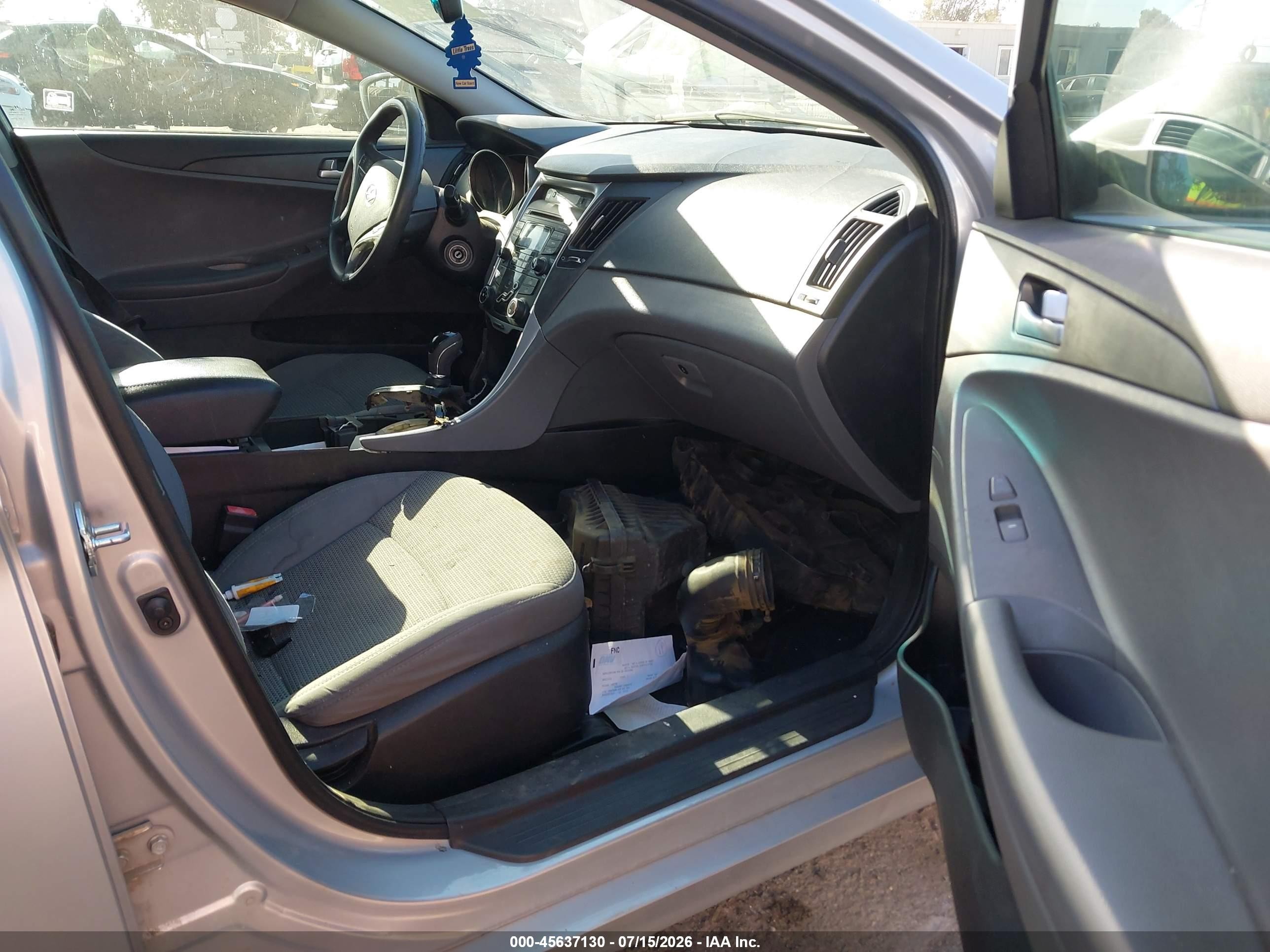 2012 Hyundai Sonata Gls Серебряный vin: 5NPEB4AC7CH449781
