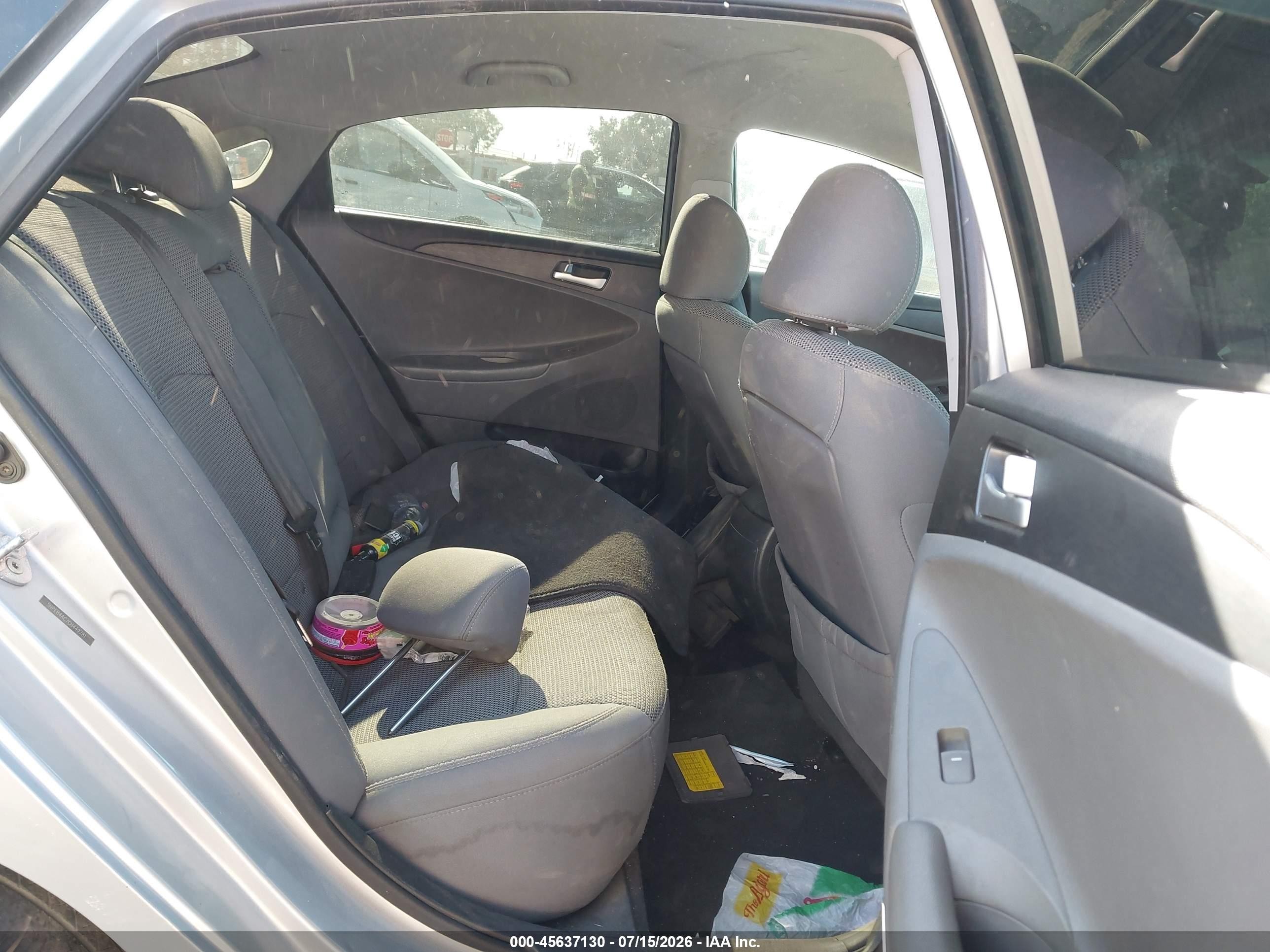 2012 Hyundai Sonata Gls Серебряный vin: 5NPEB4AC7CH449781