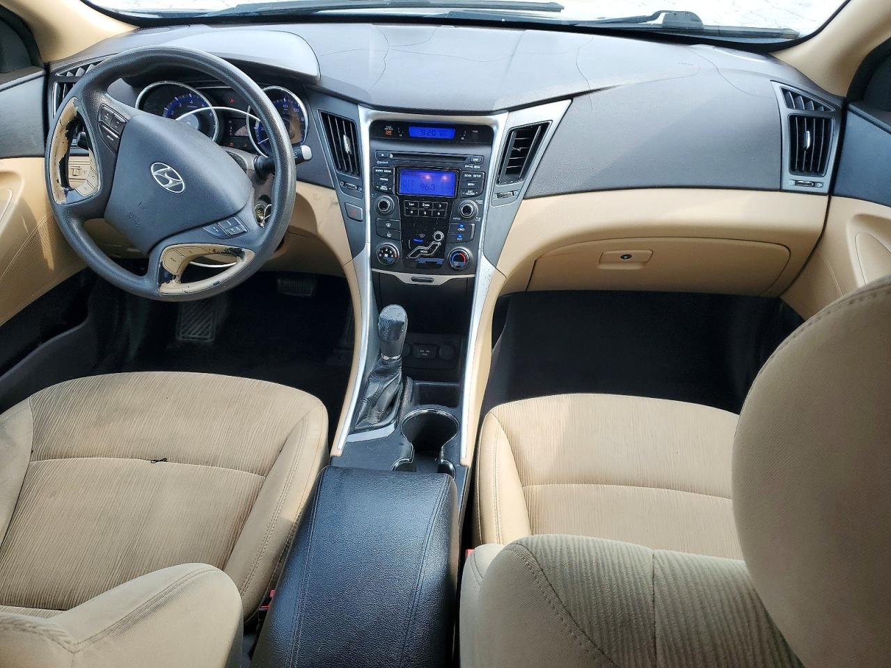 2012 Hyundai Sonata Gls Blue vin: 5NPEB4AC7CH451742
