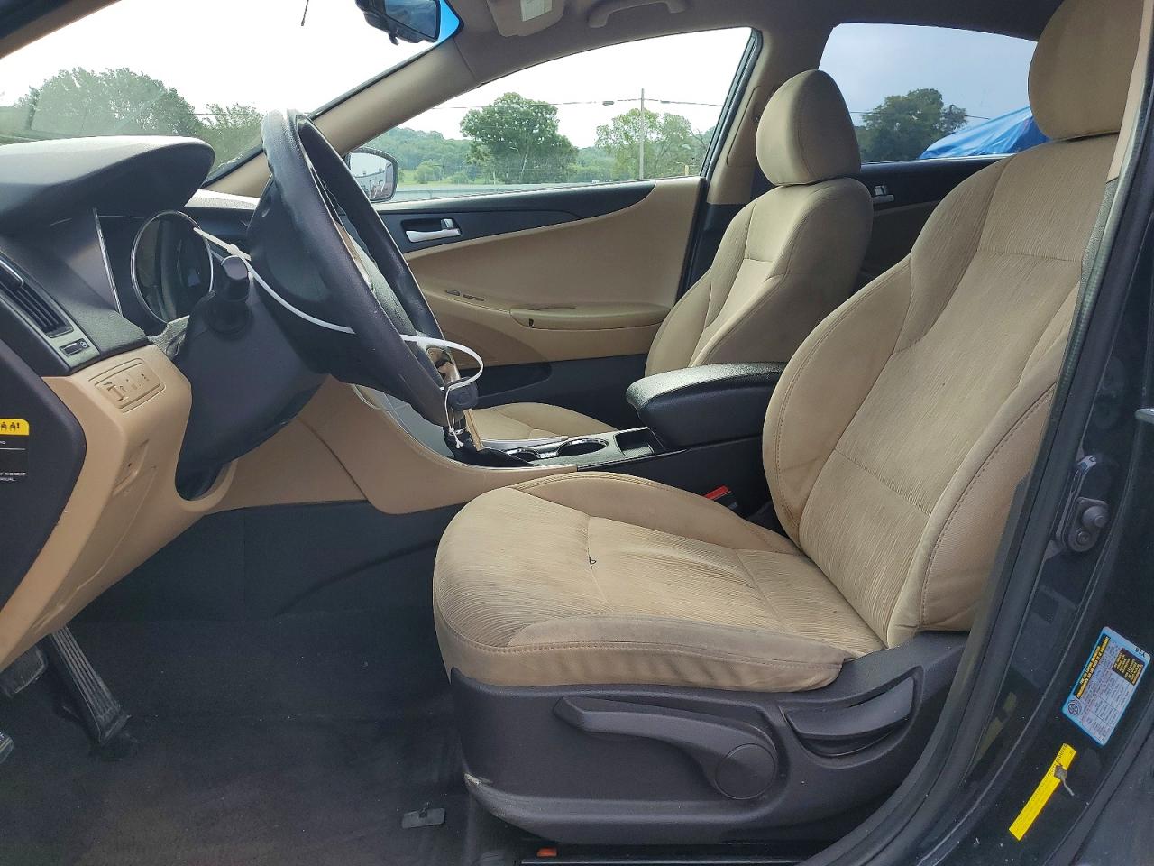 2012 Hyundai Sonata Gls Blue vin: 5NPEB4AC7CH451742