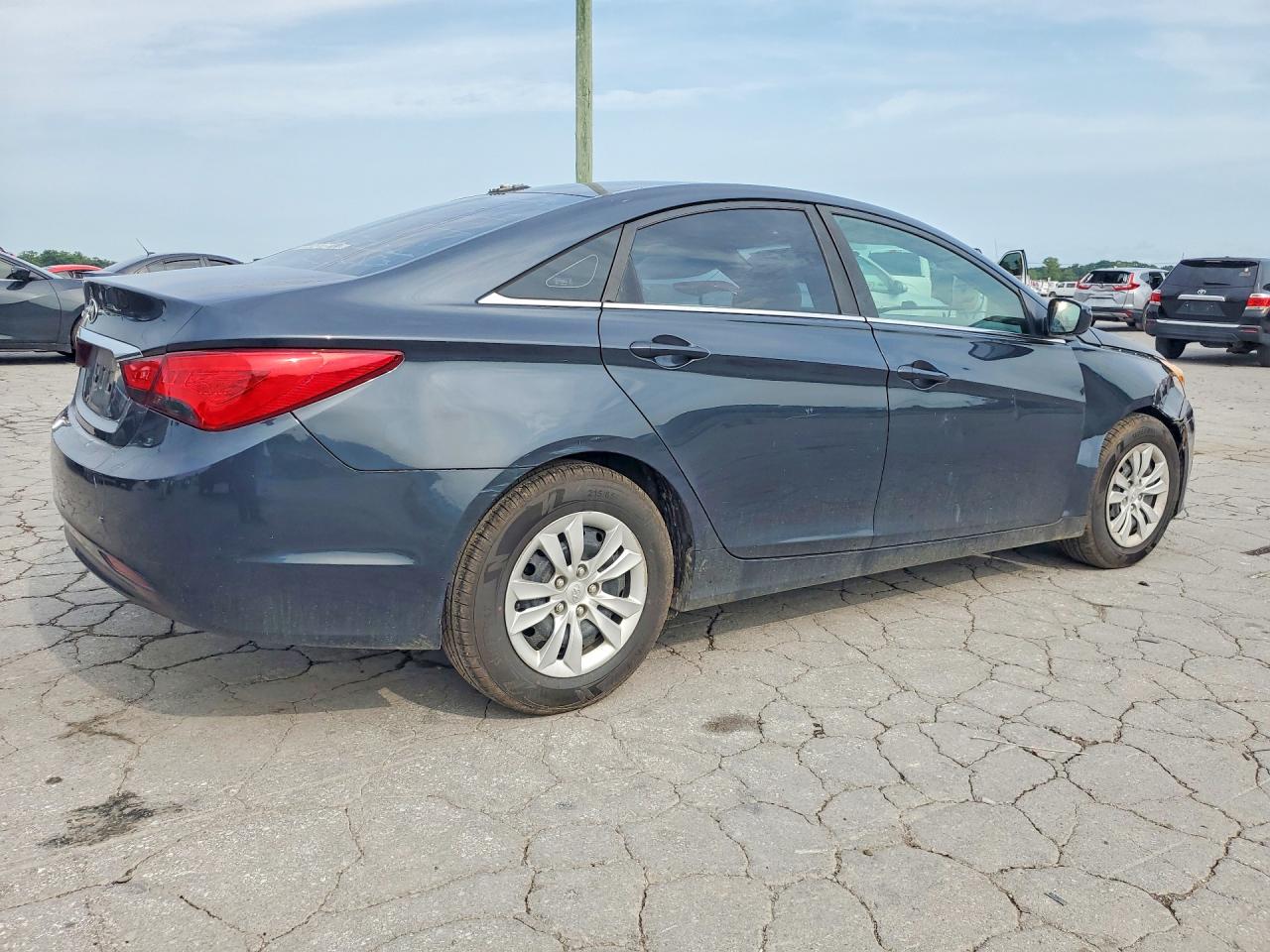 2012 Hyundai Sonata Gls Blue vin: 5NPEB4AC7CH451742