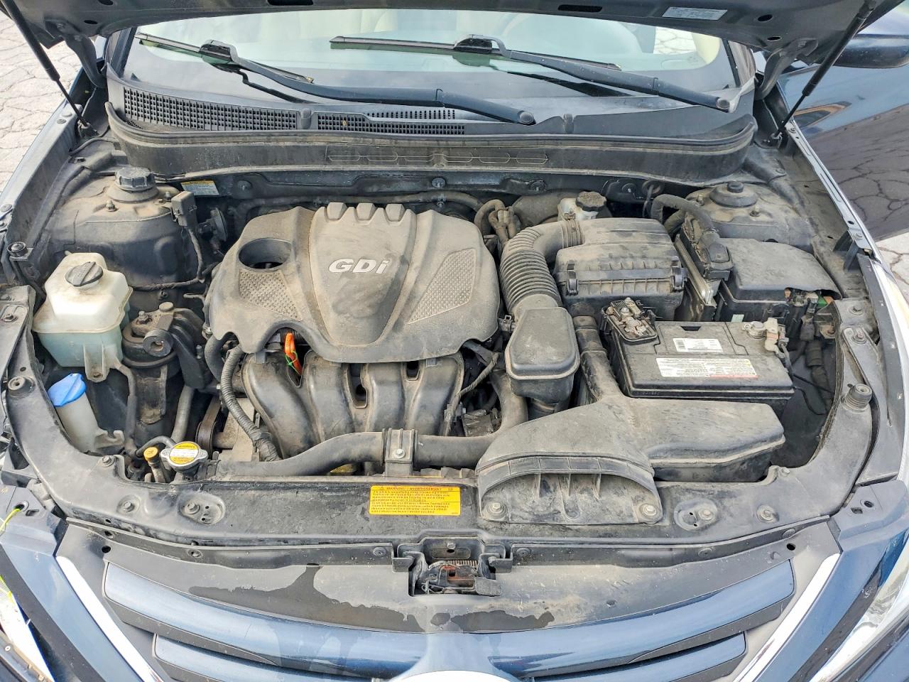 2012 Hyundai Sonata Gls Blue vin: 5NPEB4AC7CH451742