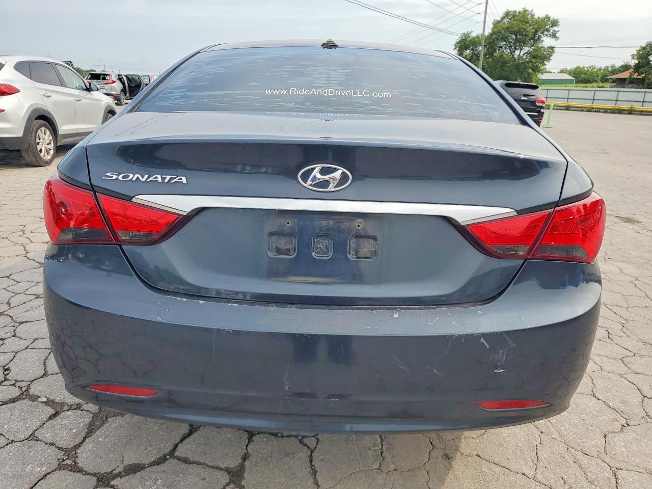 2012 Hyundai Sonata Gls Blue vin: 5NPEB4AC7CH451742