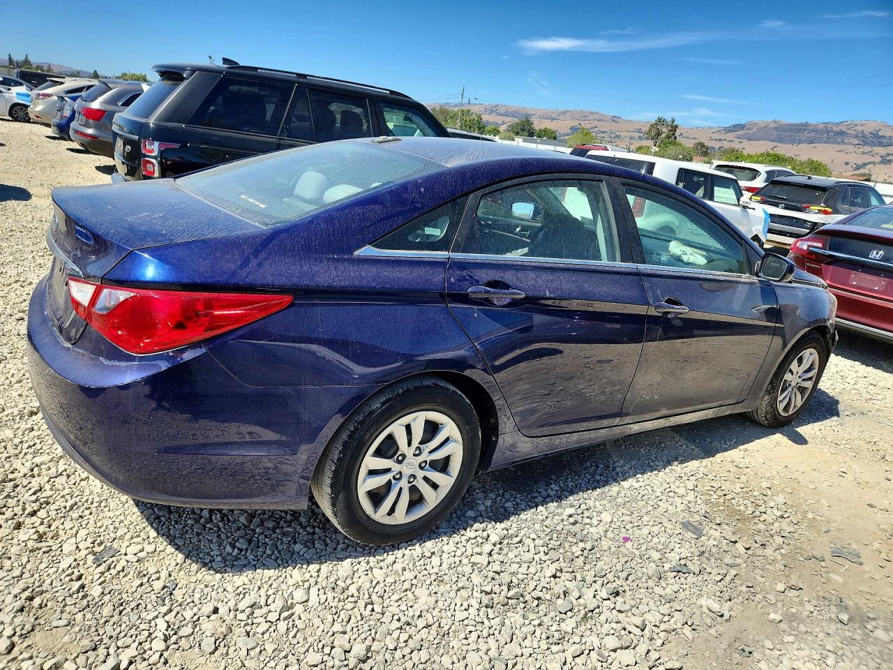 2012 Hyundai Sonata Gls Blue vin: 5NPEB4AC7CH459940