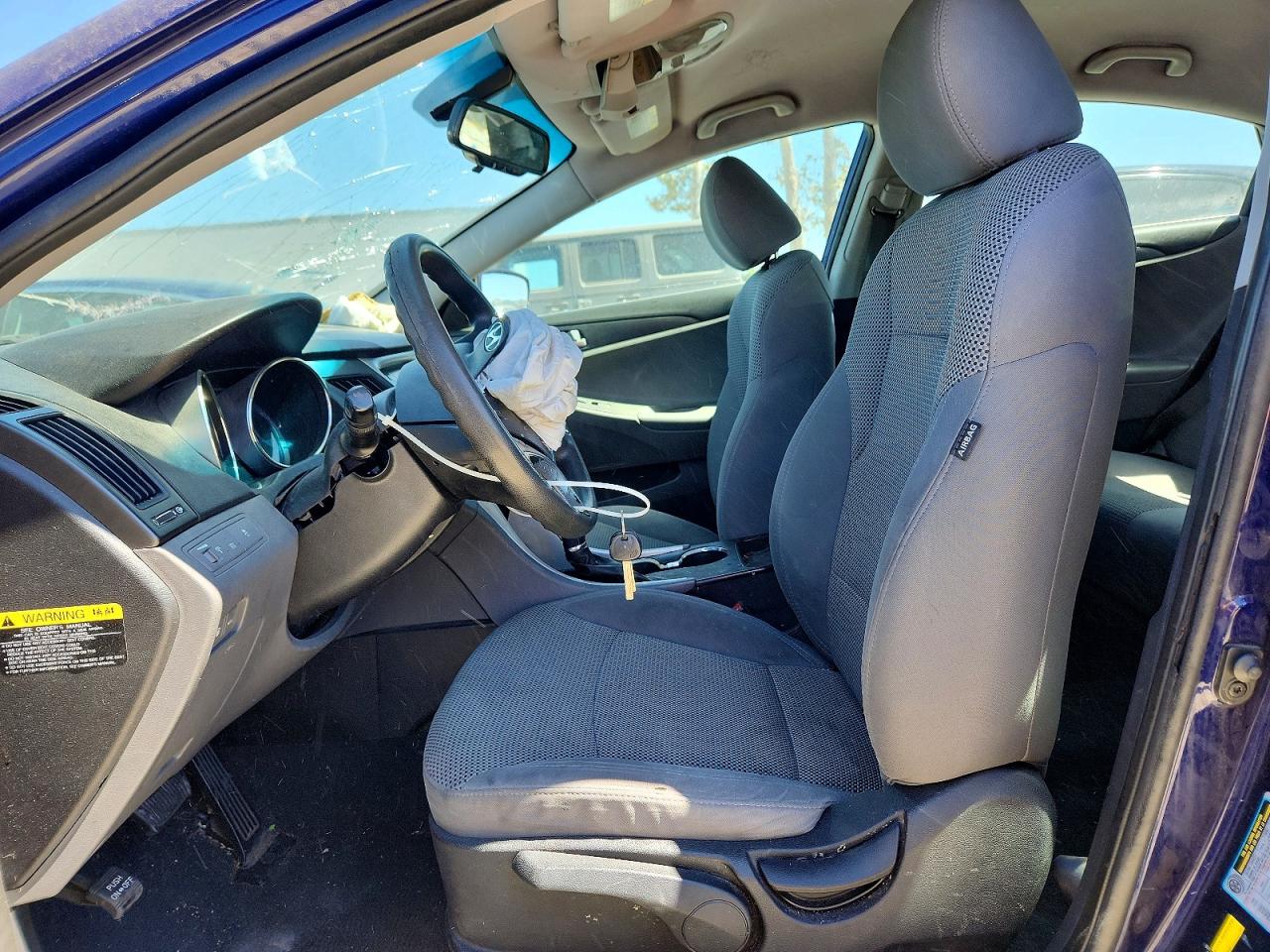 2012 Hyundai Sonata Gls Blue vin: 5NPEB4AC7CH459940