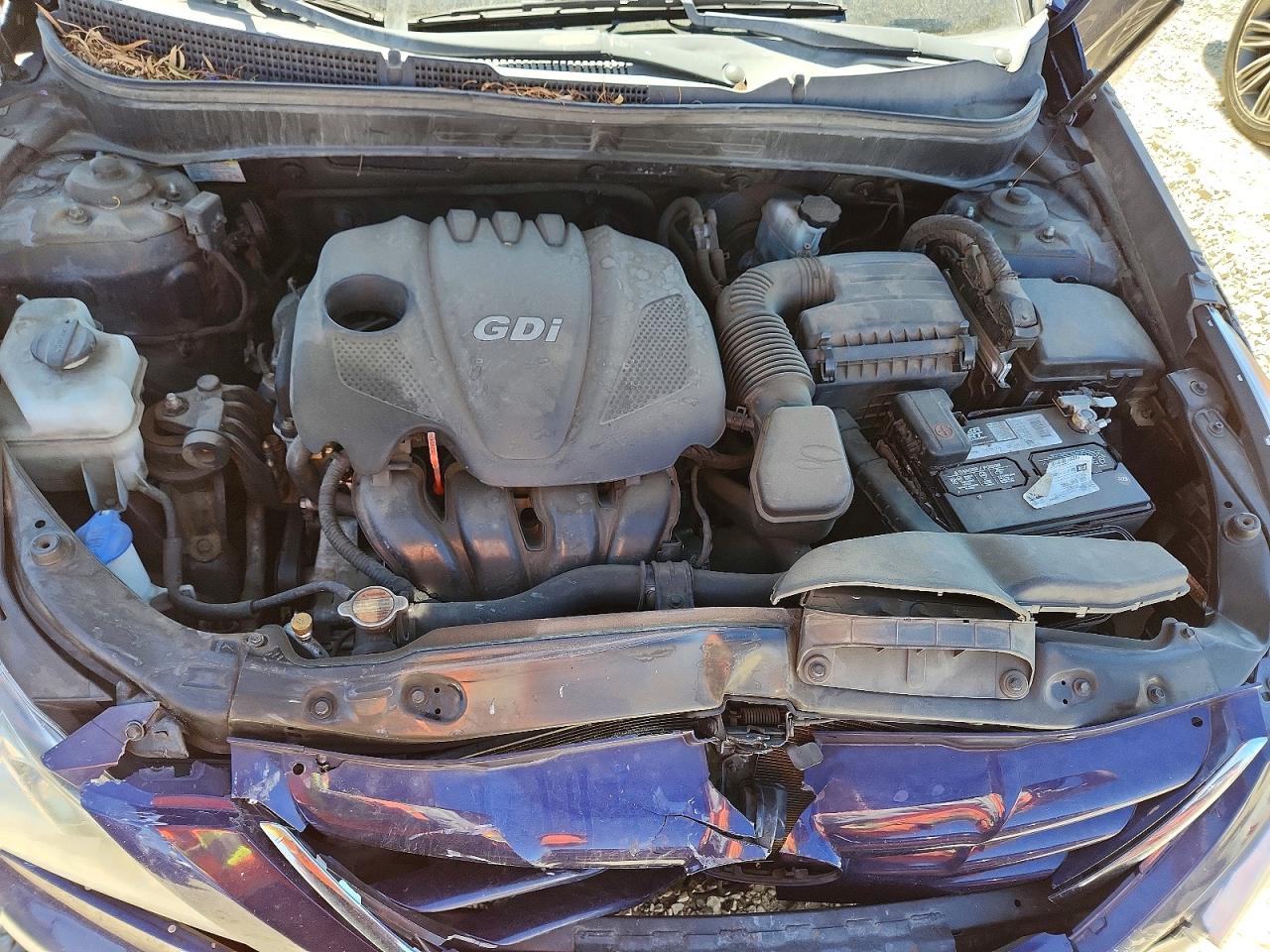 2012 Hyundai Sonata Gls Blue vin: 5NPEB4AC7CH459940
