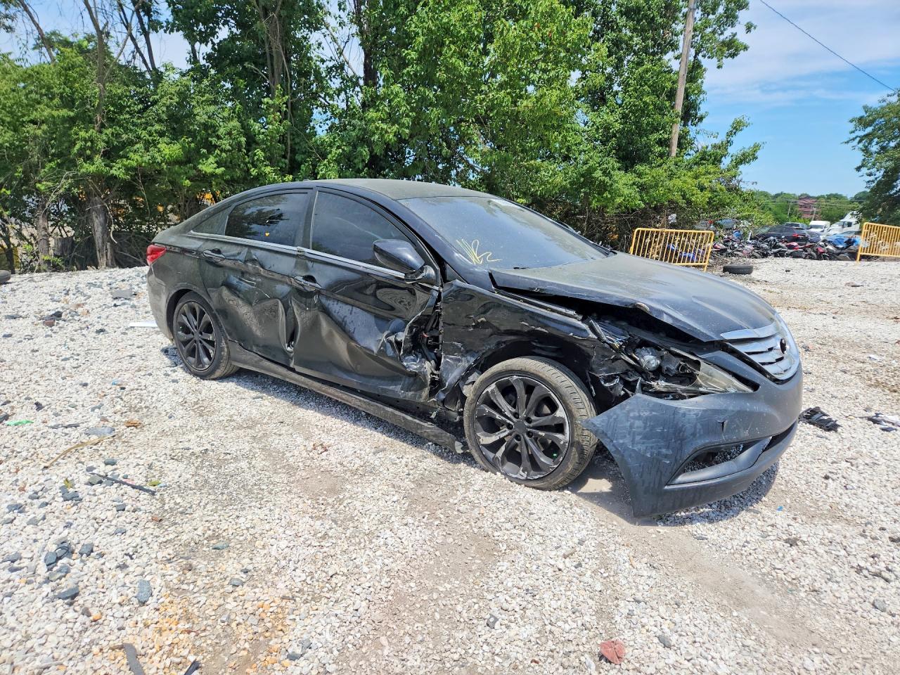 2012 Hyun Sonata Black vin: 5NPEB4AC7CH460943