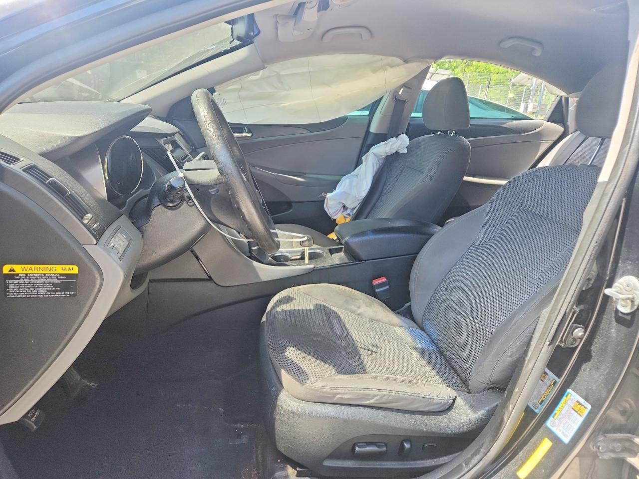 2012 Hyun Sonata Black vin: 5NPEB4AC7CH460943