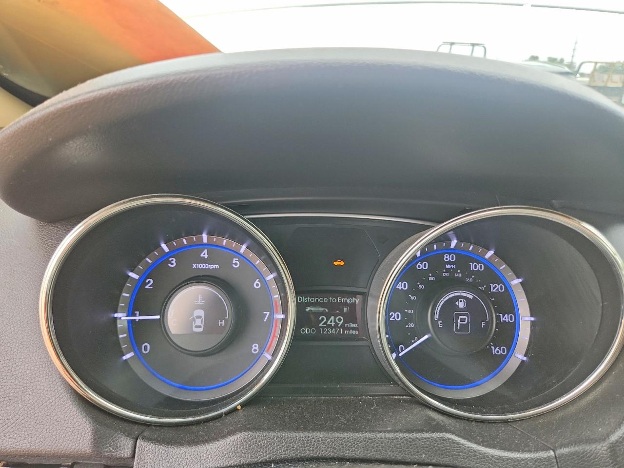 2012 Hyundai Sonata Gls Белый vin: 5NPEB4AC7CH461171
