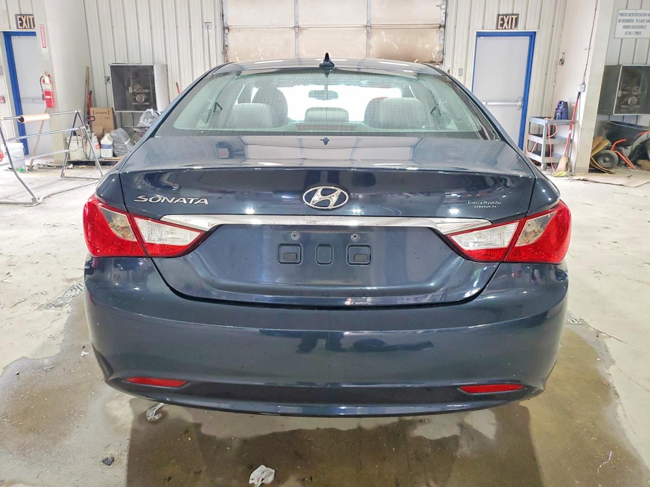 2012 Hyundai Sonata Gls Blue vin: 5NPEB4AC7CH470484