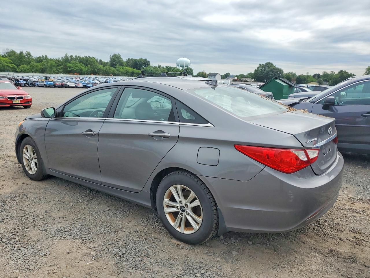 2012 Hyundai Sonata Gls Серый vin: 5NPEB4AC7CH478391