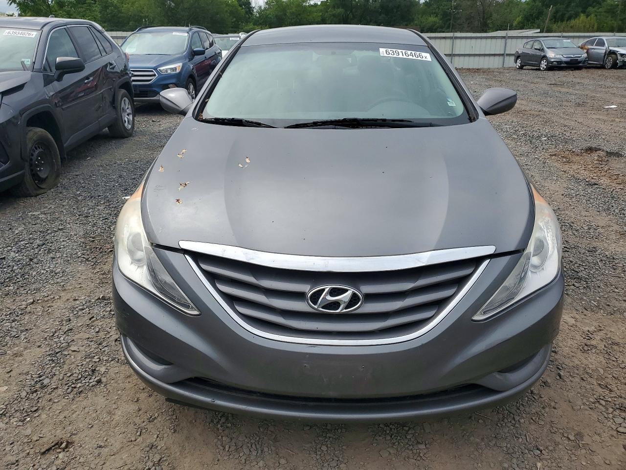 2012 Hyundai Sonata Gls Серый vin: 5NPEB4AC7CH478391