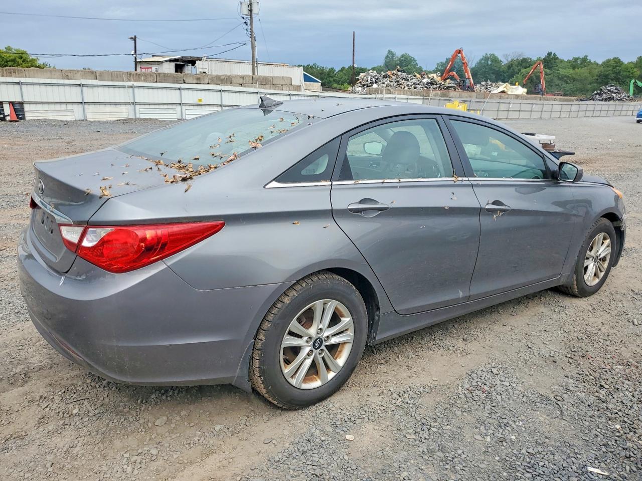 2012 Hyundai Sonata Gls Серый vin: 5NPEB4AC7CH478391