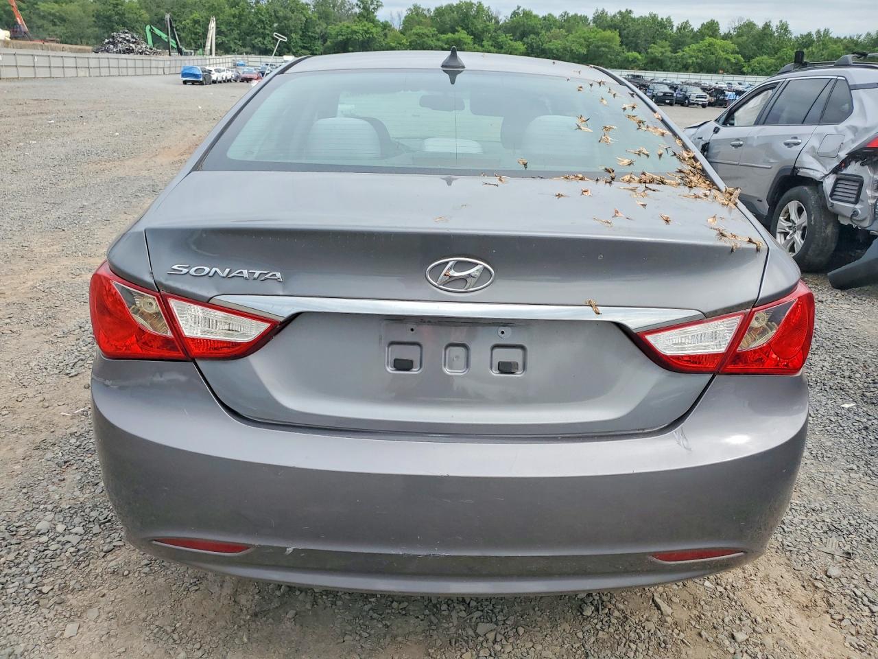 2012 Hyundai Sonata Gls Серый vin: 5NPEB4AC7CH478391