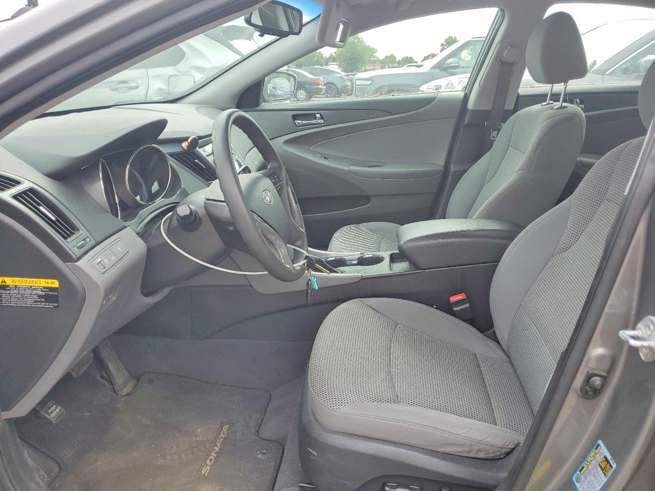 2012 Hyundai Sonata Gls Серый vin: 5NPEB4AC7CH478391