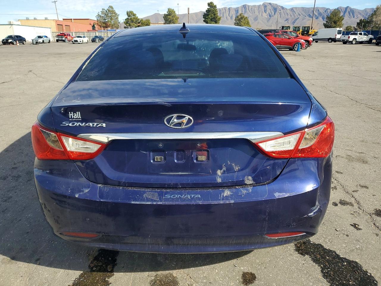 2012 Hyundai Sonata Gls Blue vin: 5NPEB4AC7CH484840