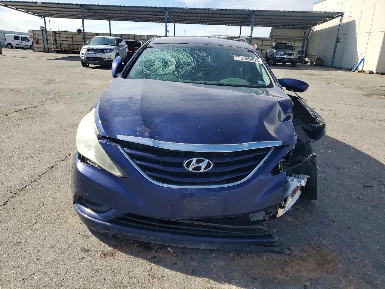 2012 Hyundai Sonata Gls Blue vin: 5NPEB4AC7CH484840