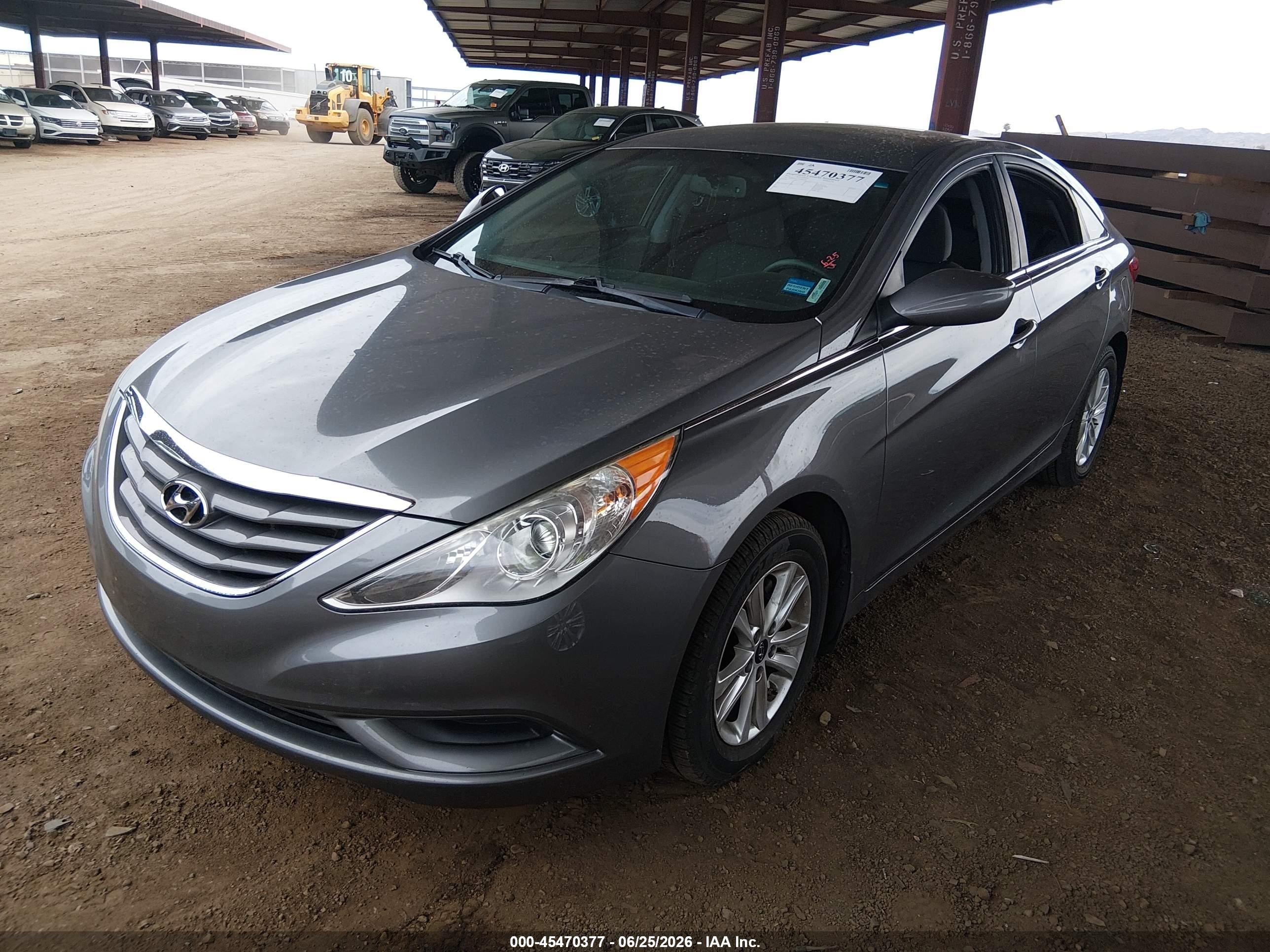 2012 Hyundai Sonata Gls Silver vin: 5NPEB4AC7CH485390