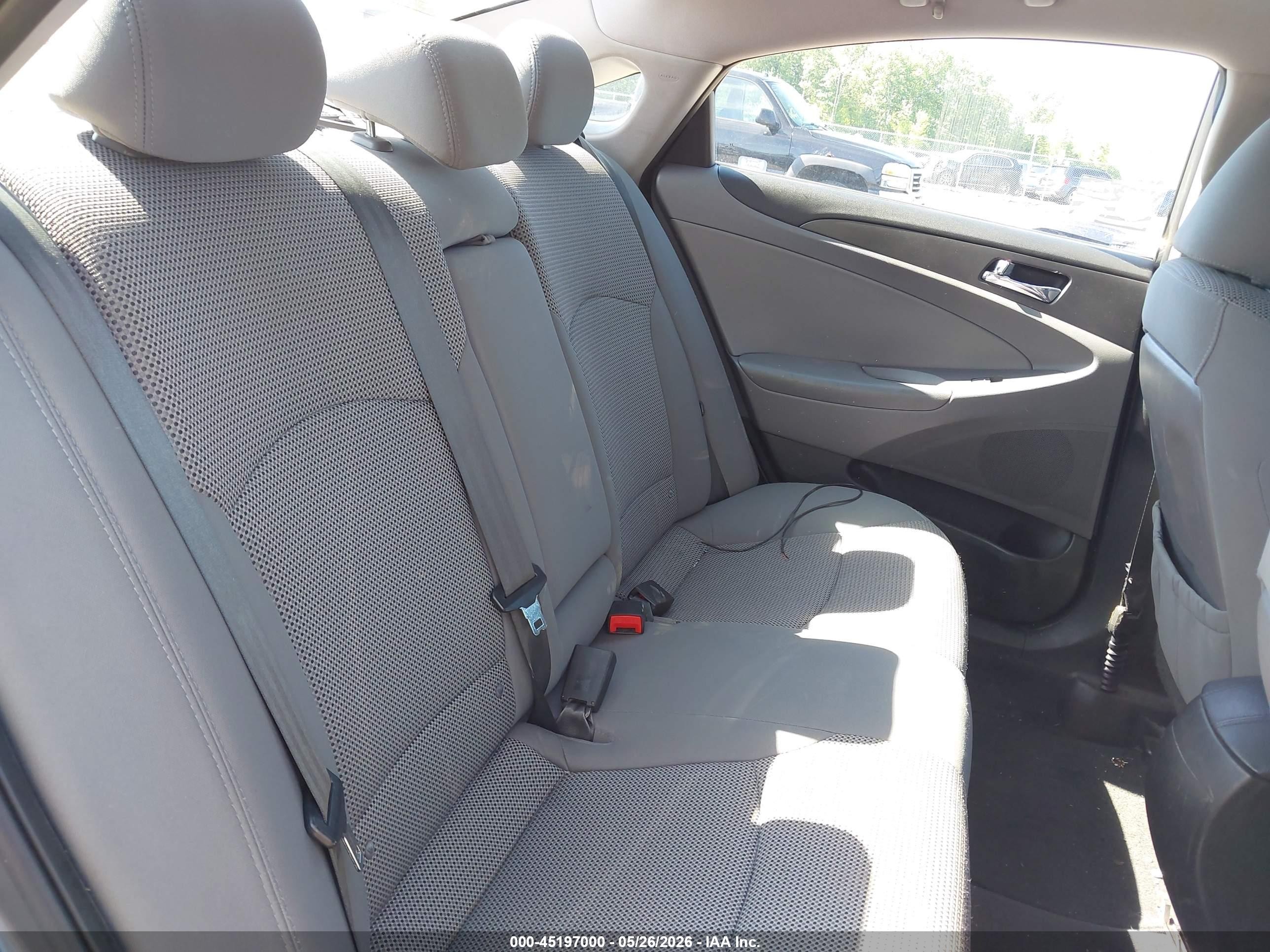2012 Hyundai Sonata Gls Gray vin: 5NPEB4AC7CH486782