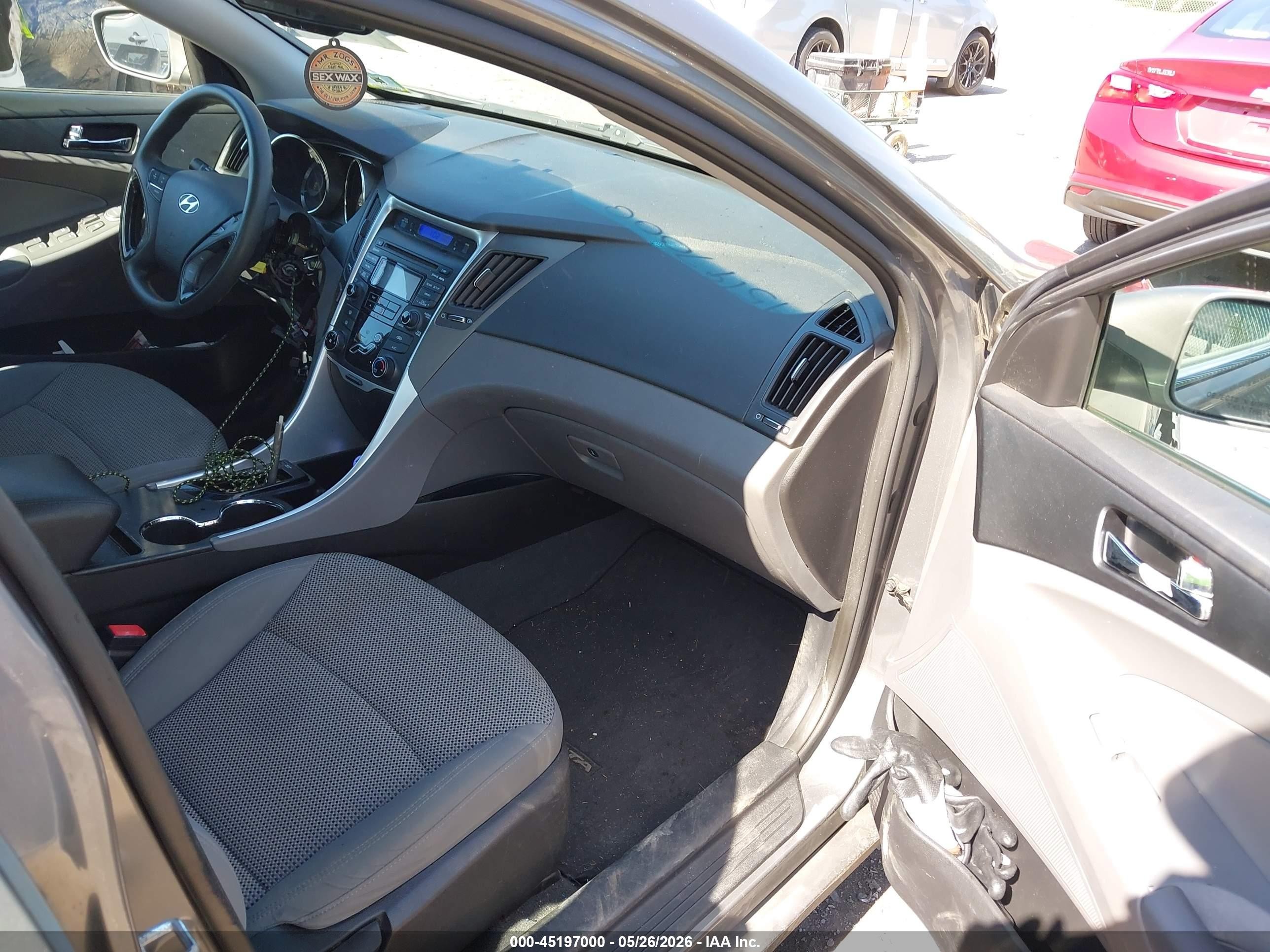 2012 Hyundai Sonata Gls Gray vin: 5NPEB4AC7CH486782