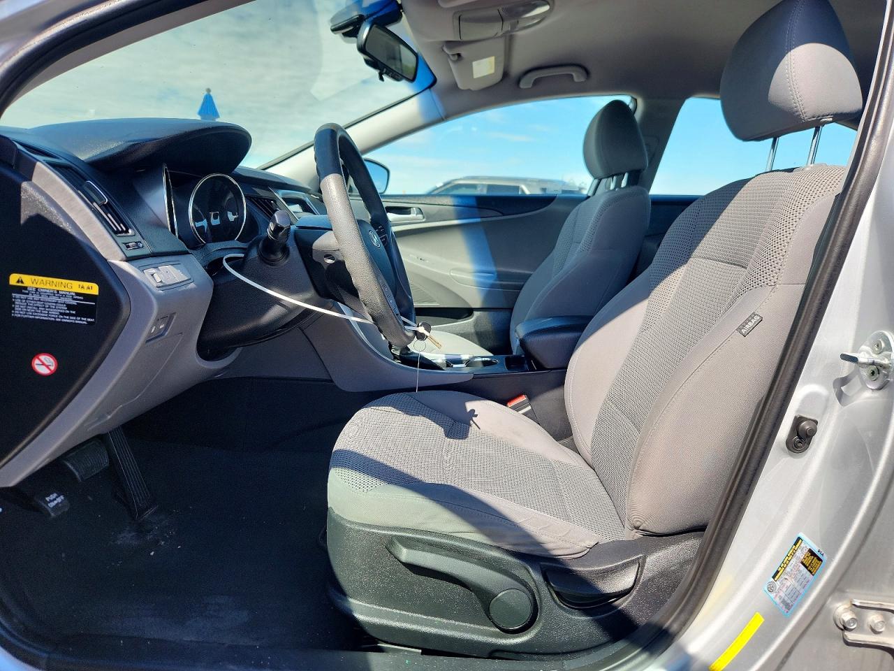 2012 Hyundai Sonata Gls Silver vin: 5NPEB4AC7CH488323