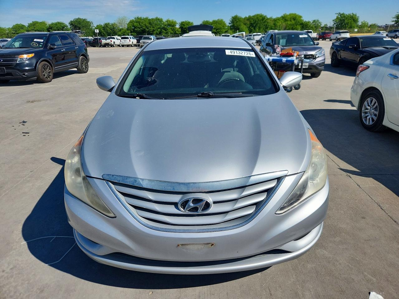 2012 Hyundai Sonata Gls Silver vin: 5NPEB4AC7CH488323