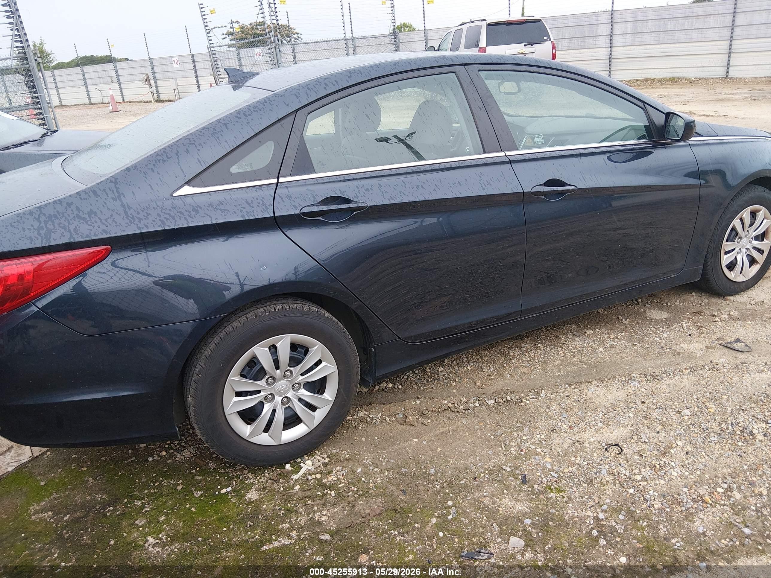 2012 Hyundai Sonata Gls Серый vin: 5NPEB4AC7CH491562
