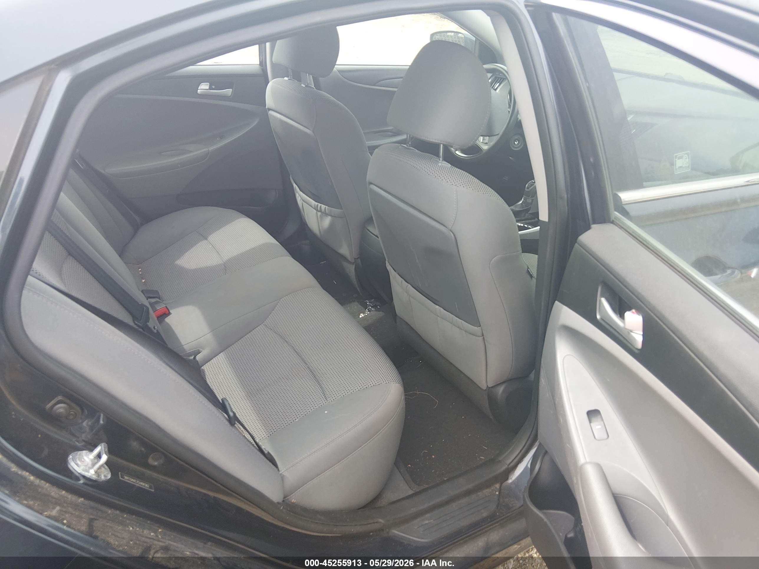 2012 Hyundai Sonata Gls Серый vin: 5NPEB4AC7CH491562
