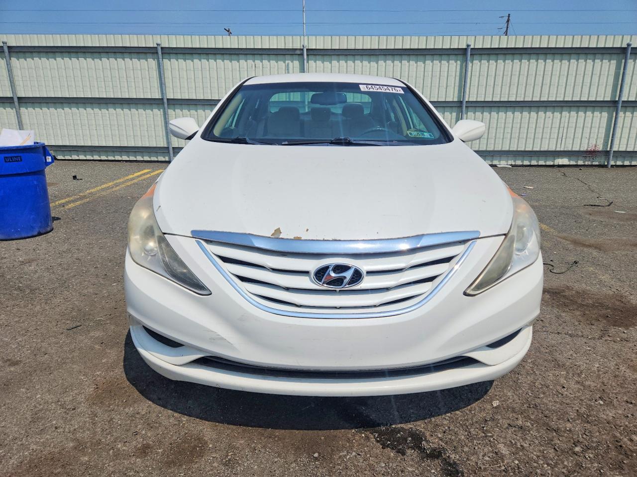 2012 Hyundai Sonata Gls White vin: 5NPEB4AC7CH495496
