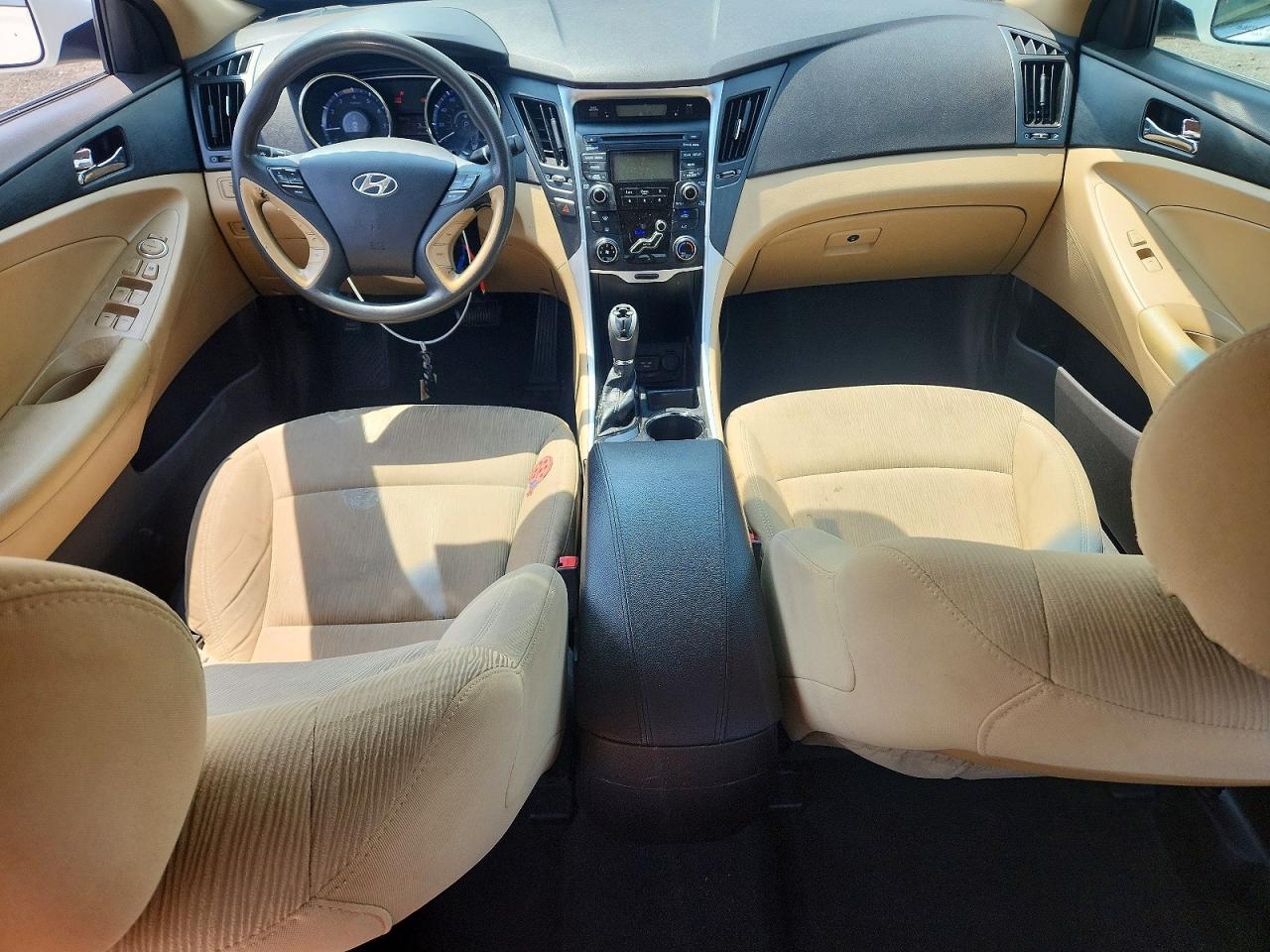 2012 Hyundai Sonata Gls White vin: 5NPEB4AC7CH495496