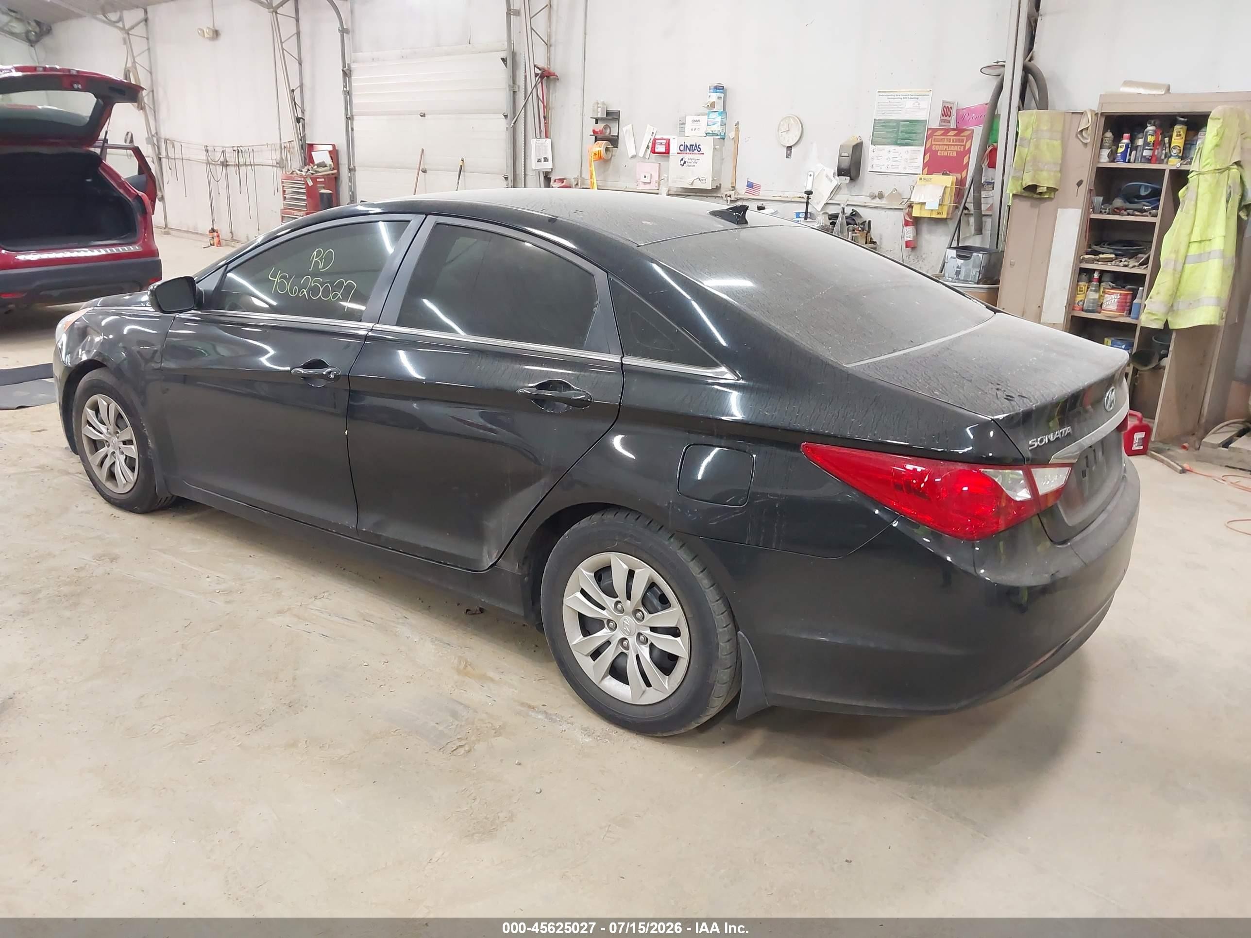 2012 Hyundai Sonata Gls Black vin: 5NPEB4AC7CH500969