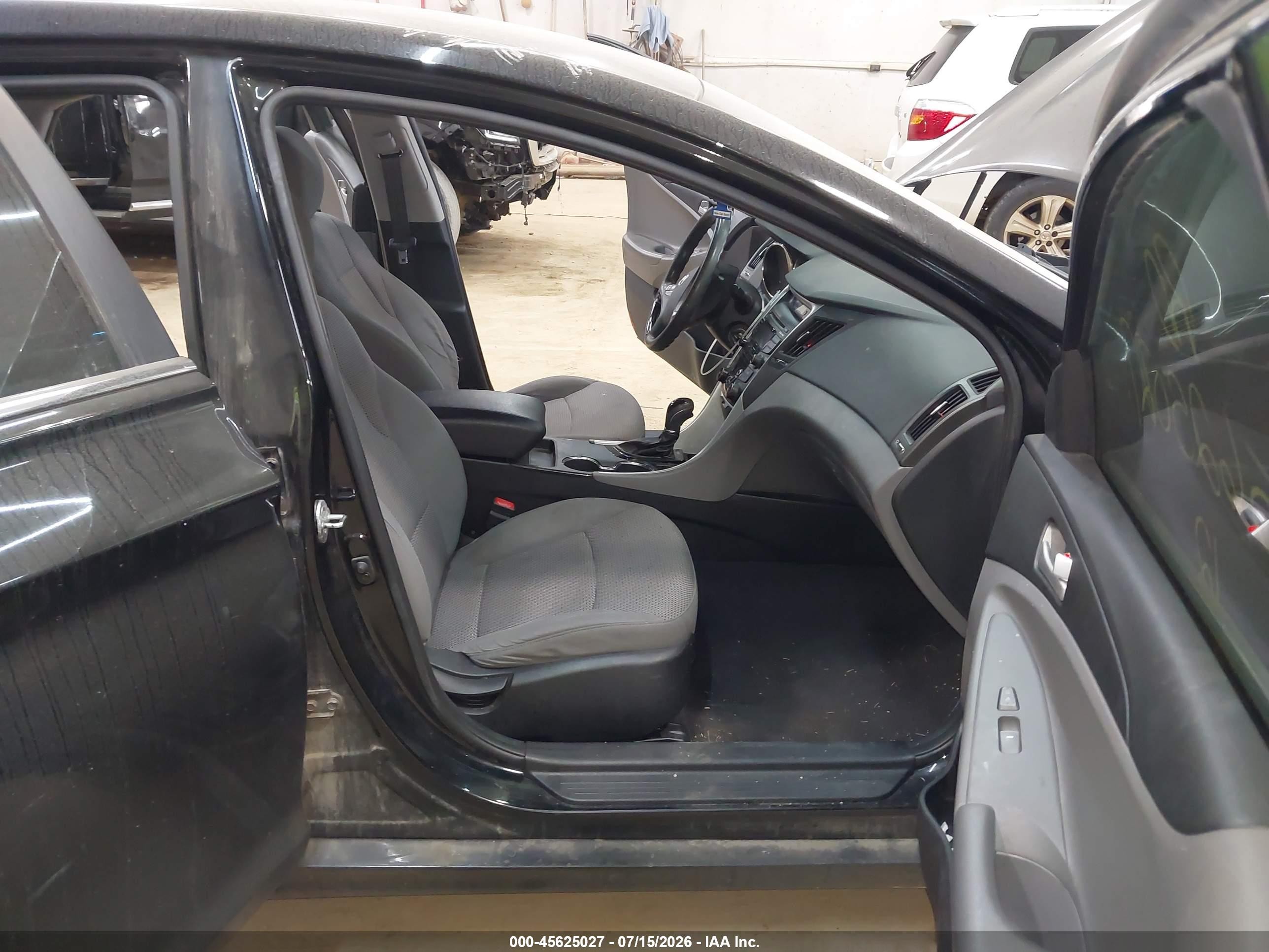 2012 Hyundai Sonata Gls Black vin: 5NPEB4AC7CH500969
