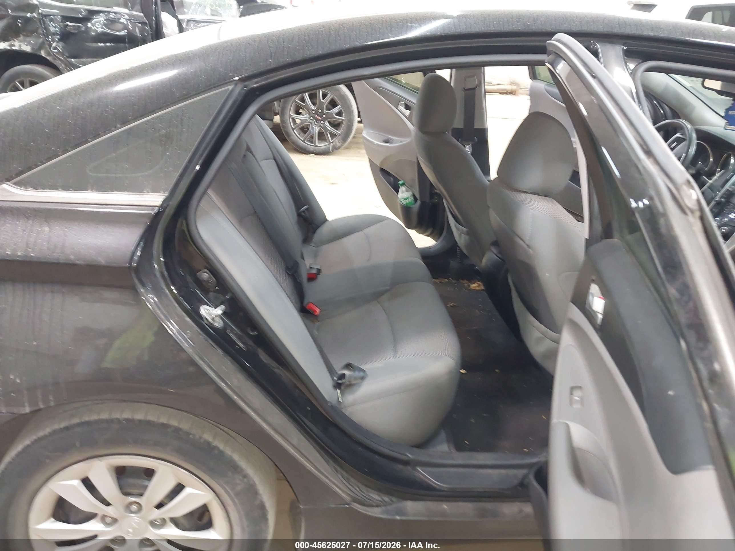2012 Hyundai Sonata Gls Black vin: 5NPEB4AC7CH500969